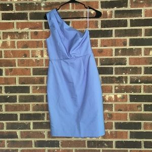 J Crew Size 2 One Shoulder Bridemaid Dress (worn once)